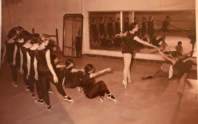 Sabina Rocamora, en una classe | cedida